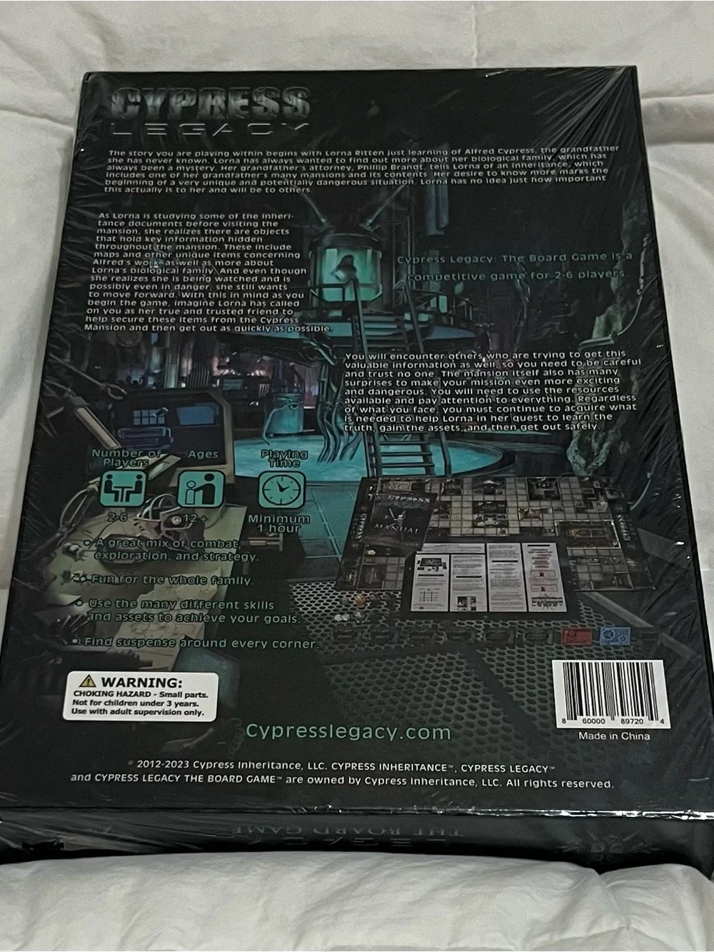Cypress Legacy: The Board Game — NEW & SEALED